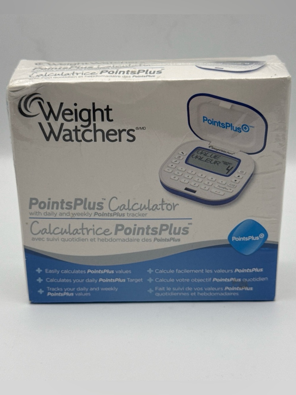 Weight Watchers PointsPlus Calculator - White with Blue Accents
